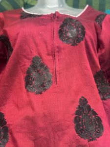 Elegant Maroon Kurta