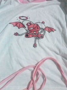 Cute Graphic Print Tee