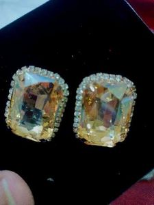 Sparkling Gemstone Earrings