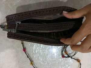 Handmade multi Colour Sling Bag