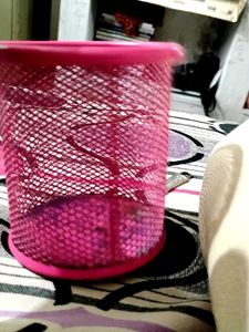 Pink Pen/ Pencil/ Make Up Holder