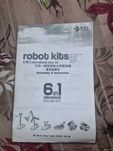 6-in-1 Educational Solar Robot Kit