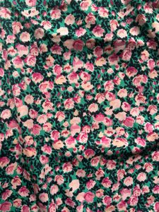 PlusS Floral Print Midi Dress