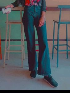 High - Waist Wide - Leg Jeans