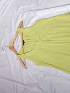 Yellow Layered Tunic Top
