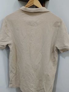 NETPLAY Men&#39;s Casual Beige Polo Shirt
