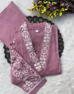 Kurti Pent with V neck