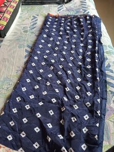 Bandhani Navy Blue Blouse