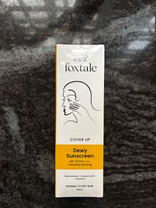 Foxtale Dewy Sunscreen SPF 70