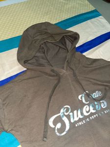 Create Success Brown Hoodie