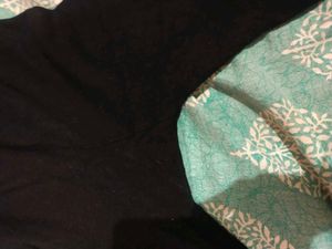 Red Black Kurti Legi