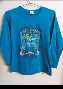 Blue Cool Top