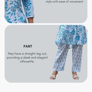 Floral Print Kurta Set
