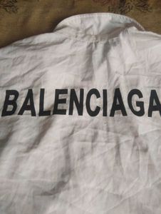 Balenciaga Shirt Top Off White Color