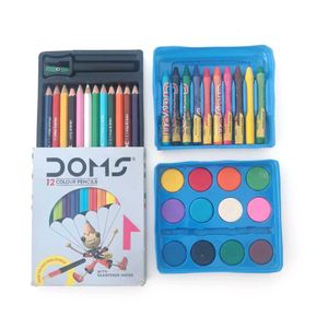 Doms Colour Pencil, Crayon & Paint Set