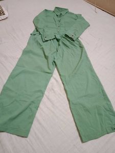 Green Two-Piece Set