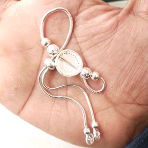 Pure Silver 925Hallmark Handmade Evil Eye Bracelet