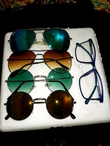 🔥🔥Huge Sale Of Goggles 😎4 Sunglasses &amp; 1 Specx