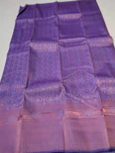 Purple Colour Silk Saree