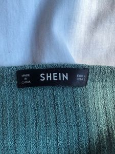 ribbed cross off shoulder top