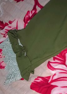 Olive Green Top