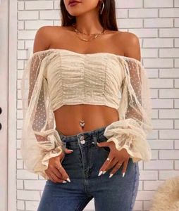 White Crop Top