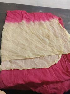Pink & Yellow Dupatta