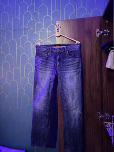 Blue Denim Jeans(Vintage Style)