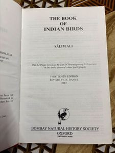 The Book of Indian Birds