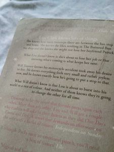 IT&#39;S A FABULOUS BOOK BY JOJO MOYES.
