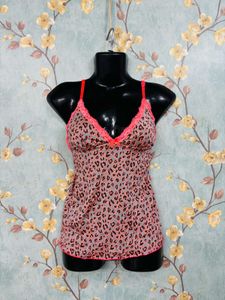 Y2k Cheetah Print Cami