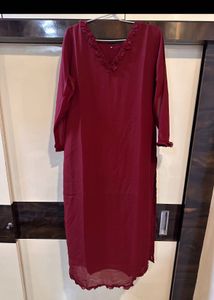 Elegant Maroon kurta set