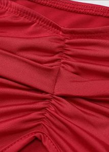 Red Bodycon Mini Dress