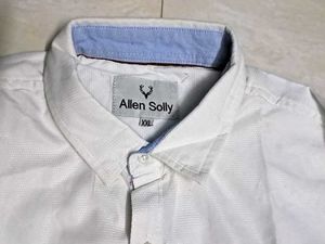 Fabulous Looking White Colour Allen Solly Shirt