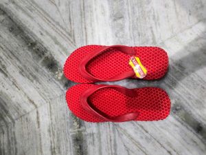 Red Flip Flops