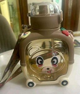 Cartoon Designer Teddy Water Bottle