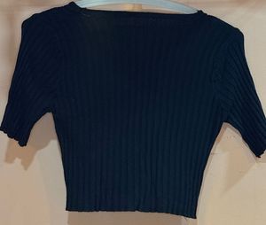 Ribbed Crop Top
