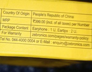 Zebronics Headphones