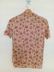 Floral Print Short Sleeve Shirt