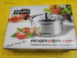 Magma Ambrosia Steel Casserole Set