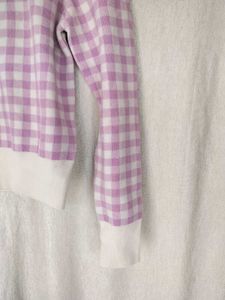 Checked Women Sweater