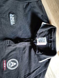 Stylish Black Polo T-Shirt