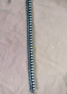 Oxidaised Silver Chain