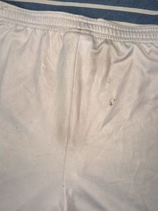 Nike White &amp; Black Athletic Shorts