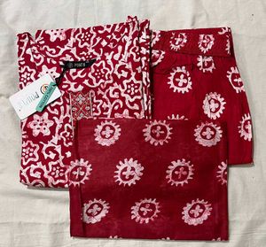 Point 8 Kurta Set Deeptex