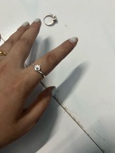 Original Silver Ring And Locket