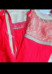 Beautiful Partuly Anarkali Gown Dress