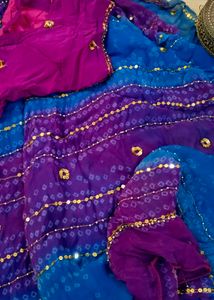 Ethnic Saree With A Vintage Purse!!!