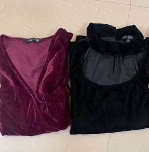 Combo Velvet 2 Tops