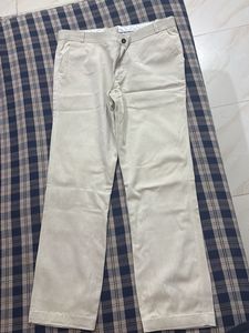 Men's Beige Dress Pants